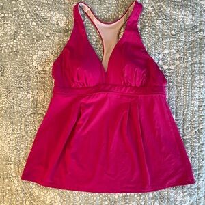 Lands End bathing suit top